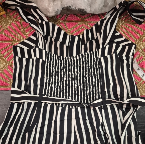 Free People City Girl striped jumpsuit - Picture 6 of 8